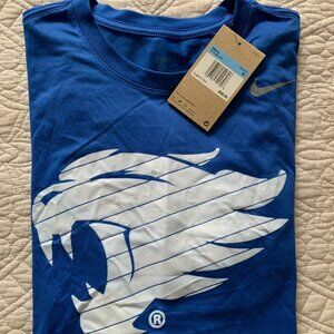 NWT Men's UNISEX Nike Royal Kentucky Wildcats SS Logo T-Shirt | Medium